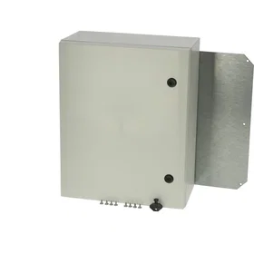 Fibox Väggskåp 500x400x210mm Grått Polykarbonat