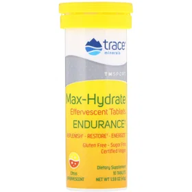 Trace Minerals Max-Hydrate Endurance 45g Effervescent Tablets