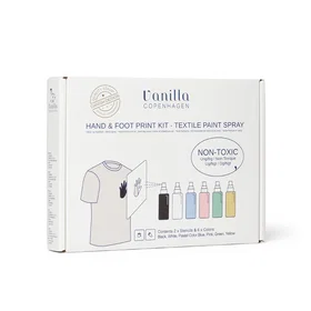 Vanilla Copenhagen Hand & Foot Print Textile Spray Kit