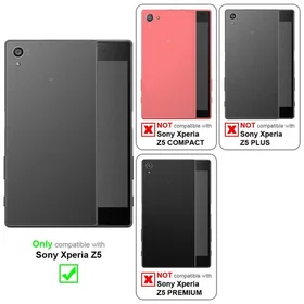 Cadorabo Étui TPU pour Sony Xperia Z5