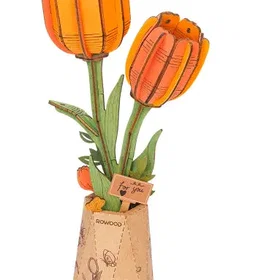Rowood Orange Tulip Puzzle