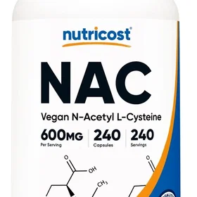 Nutricost NAC N-Acetyl L-Cysteine 240 Capsules