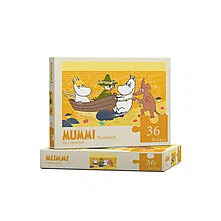 Mummitrollet Mummy På stranden 36 Brikker