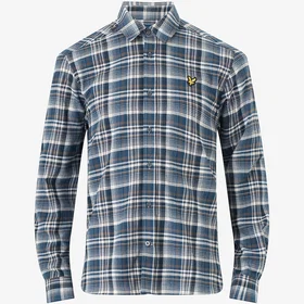 Lyle & Scott Offset Check Skjorte (Herre)