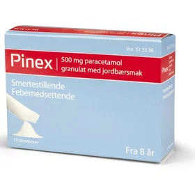 Pinex 500mg 10 Suppositorier