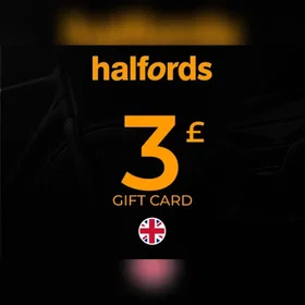 Halfords Gavekort 3 GBP