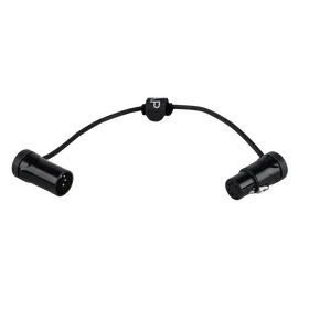 DAP FLX18 XLR/M 5P till XLR/F 5P Patch Cable 30 cm