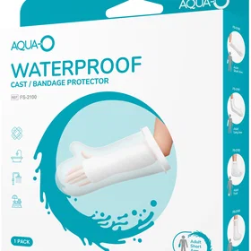 1Aid One-Aid Vattentätt Gipskydd: Vuxen Kort Arm, 1 st