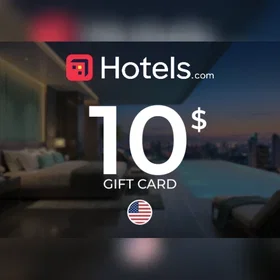 Hotels.com Gavekort 10 USD