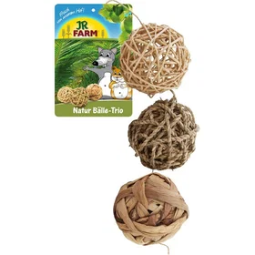 JR FARM Natural Ball Trio 3kpl
