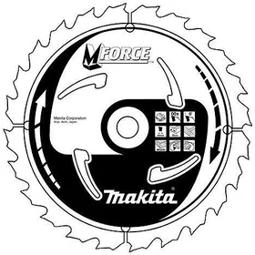 Makita MFORCE Cirkelsågblad 165x30mm 10T