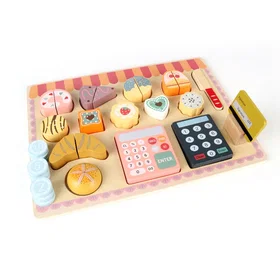 Mobili Jeu de plateau boulangerie en bois pour enfants 08052219881323