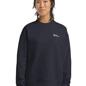 Jack Wolfskin Essential Crew Neck Sweatshirt (Dam)