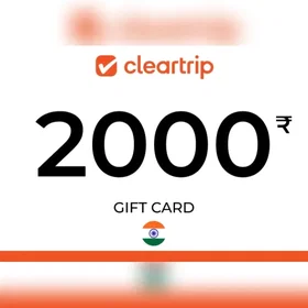 Cleartrip Gavekort 2000 INR