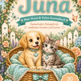 Juna – Mein Hund & Katze Ausmalbuch