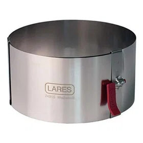 LARES Cercle à gâteau Acier Inoxydable