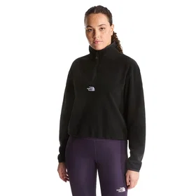 The North Face Novelty Logo Glacier 1/4-Zip Fleece Veste (Femme)