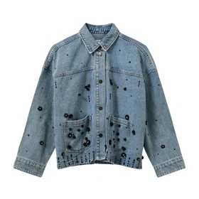 Sofie Schnoor Amayasw Boxy Denim Jakke (Dame)