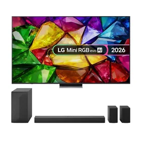 LG MRGB88 86" 4K Ultra HD Mini RGB AI Smart TV (2026) - MRGB88 + Soundbar US60TR