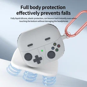 Deksel Retro Spillkonsoll Design Etui for Samsung Galaxy Buds3 FE