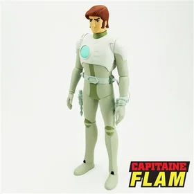 Capitaine Flam Figurine Curtis Newton 23cm