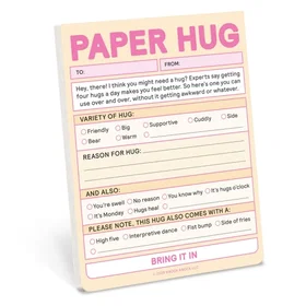 Knock Knock Paper Hug Nifty Note (Pastel Version) 5-pack