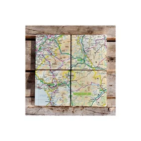 The Sugar Shed Ceramic Coaster Set 4-pack