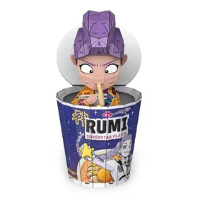 Kpop Demon Hunters KPDH 4D Build Ramen Cup Rumi