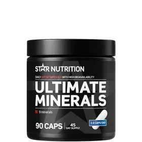 Star Nutrition Ultimate Minerals 90 Kapsler