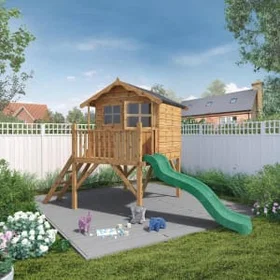 Mercia Poppy Playhouse SI-002-001-0024 with Tower and Slide