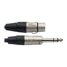 Stagg XLR (F) to Stereo Jack (M) Audio Cable 10m NAC10PSXFR