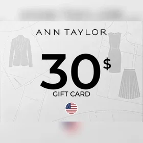 Ann Taylor Gavekort 30 USD