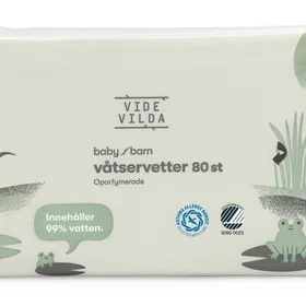 Vide Vilda Våtservetter 80st