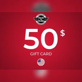 Steak 'n Shake Gavekort 50 USD