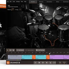Toontrack Into the Dark EZX Ljudproduktion Programvara