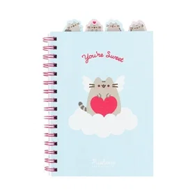 Pusheen Prosjektnotatbok A5 Linjert
