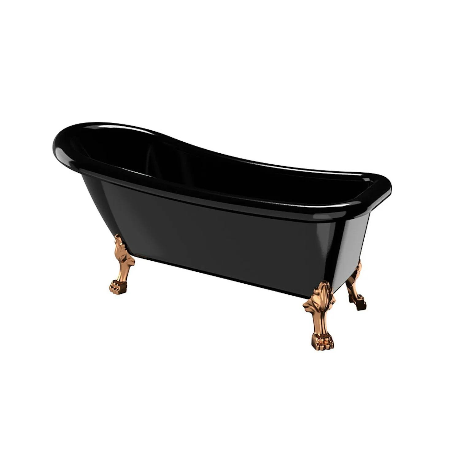 Westerbergs Sofia Bathtub Freestanding Acrylic Black 153x67cm 20081061