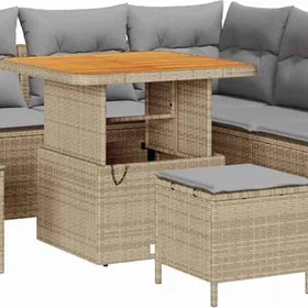 vidaXL Garden Sofa Set 9 Pieces 3363692