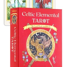 Inner Celtic Elemental Tarot 78-Card Deck and Book