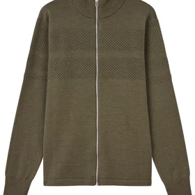 Mads Nørgaard Klemens Zip Knit Sweatshirt (Herre)