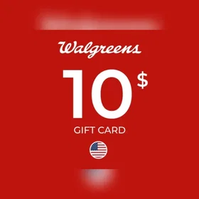 Walgreens Gavekort 10 USD