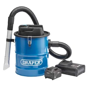 Draper D20 Cordless Ash Vacuum Cleaner