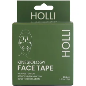 Holli Kinesiologisk ansikts teip Teip 2.5cm 5m 2pcs