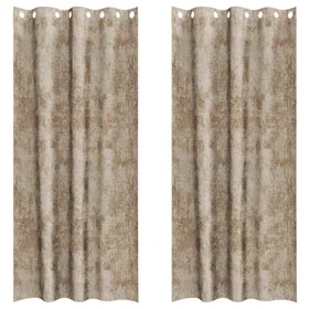 vidaXL Curtain 245x140cm 2-Pack