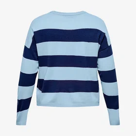 Only Carmakoma Derry LS Stripe Knit Tröja (Dam)