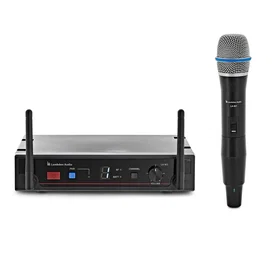 Lambden Audio LA-W2HH 2.4GHz Système de Microphone Sans Fil Portatif
