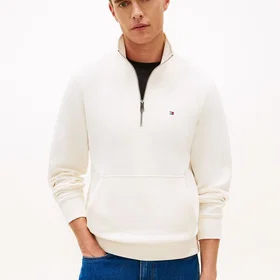Tommy Hilfiger Essentials Terry Half Zip Sweatshirt (Herr)