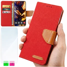 Pung-etui Canvasfodral för Samsung Galaxy A16 5G/A16 4G