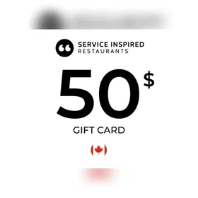 SIR Corp. Presentkort 50 CAD