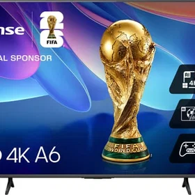 Hisense 50" 4K Ultra HD LED Smart TV (2026) - 50A6S